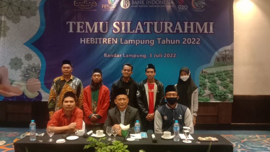 Bangun Kemandirian Pesantren, Hebitren Lampung Launcing Produk Unggulan Berupa Melon Sultan