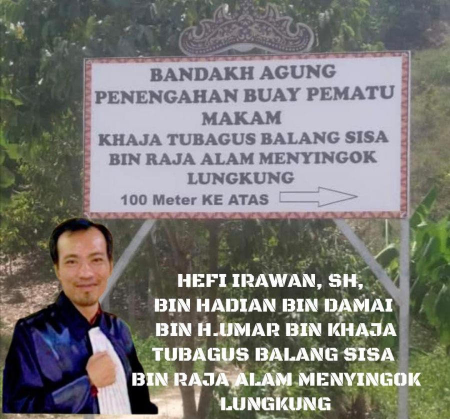 Hepi Irawan SH Ungkap Sejarah Makam Keramat Tubagus Balang Sisa Penengahan