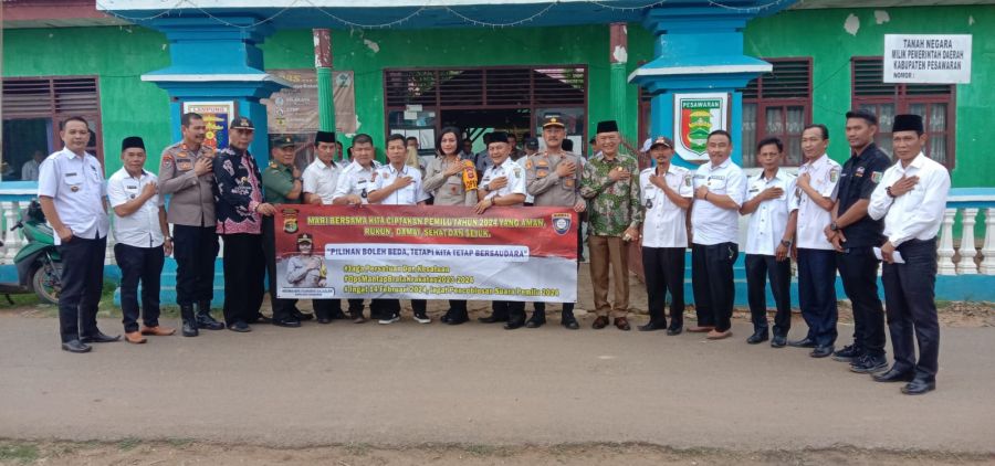 Kunker Tiga Kecamatan, Kapolres Pesawaran Himbau Jaga Kamtibmas