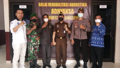 LAN Lampung Dukung Penuh Balai Rehabilitasi Narkotika Adhyaksa Kejari Pringsewu
